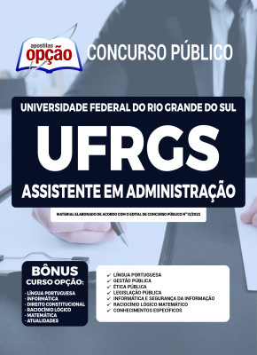 Apostila UFRGS - Assistente em Administração