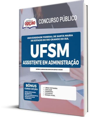 Apostila UFSM - Assistente em Administração