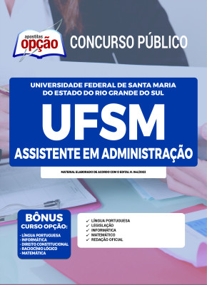 Apostila UFSM - Assistente em Administração