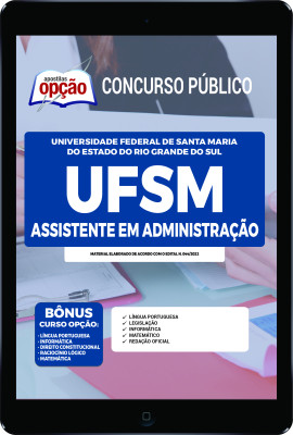 Apostila UFSM em PDF - Assistente em Administração