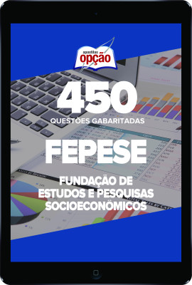 Caderno FEPESE - 450 Questões Gabaritadas em PDF