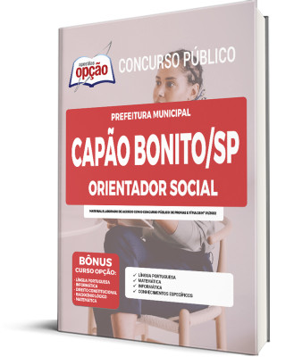 Apostila Prefeitura de Capão Bonito - SP - Orientador Social