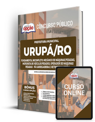 Apostila Prefeitura de Urupá - RO - Fundamental Incompleto