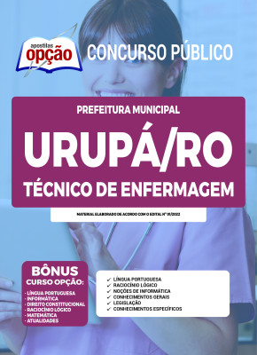 Apostila Prefeitura de Urupá - RO - Técnico de Enfermagem