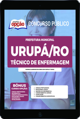 Apostila Prefeitura de Urupá - RO em PDF - Técnico de Enfermagem