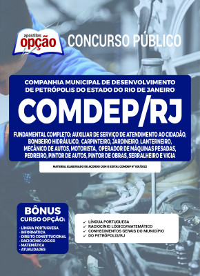 Apostila COMDEP-RJ - Fundamental Completo