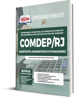 Apostila COMDEP-RJ - Assistente Administrativo Financeiro