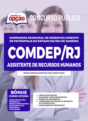 Apostila COMDEP-RJ - Assistente de Recursos Humanos