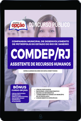 Apostila COMDEP-RJ em PDF - Assistente de Recursos Humanos