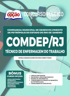 Apostila COMDEP-RJ - Técnico de Enfermagem do Trabalho