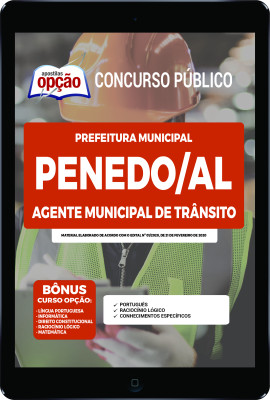 Apostila Prefeitura de Penedo - AL em PDF - Agente Municipal de Trânsito