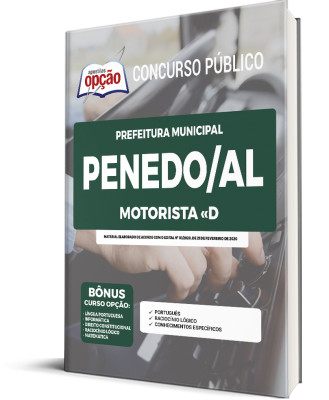 Apostila Prefeitura de Penedo - AL - Motorista D