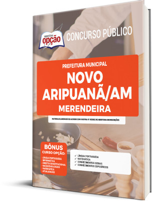 Apostila Prefeitura de Novo Aripuanã - AM - Merendeira