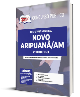 Apostila Prefeitura de Novo Aripuanã - AM - Psicólogo