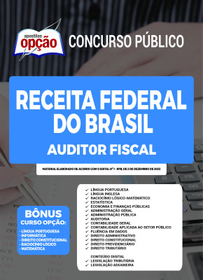 Apostila Receita Federal do Brasil 2023 - Auditor Fiscal