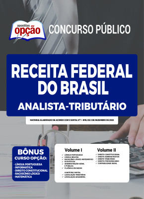 Apostila Receita Federal do Brasil 2023 - Analista Tributário