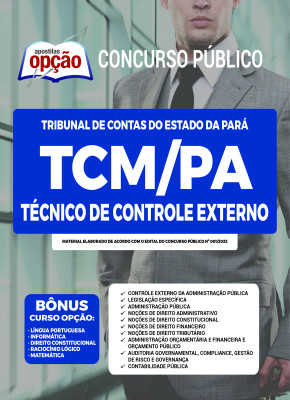 Apostila TCM-PA - Técnico de Controle Externo