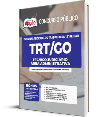 Apostila TRT-GO - Técnico Judiciário - Área Administrativa