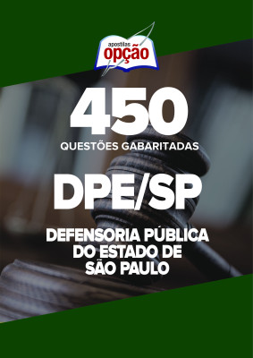 Caderno DPE-SP - 450 Questões Gabaritadas