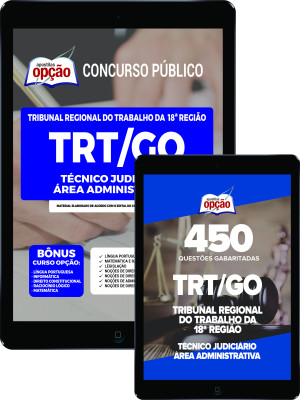 Combo Digital TRT-GO - Técnico Judiciário - Área Administrativa