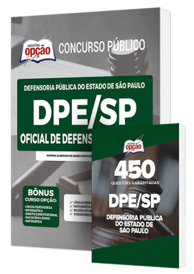 Combo Impresso DPE-SP - Oficial de Defensoria Pública