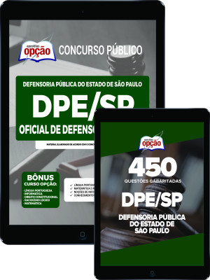 Combo Digital DPE-SP - Oficial de Defensoria Pública