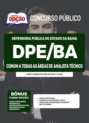 Apostila DPE-BA - Comum a Todas as Áreas de Analista Técnico