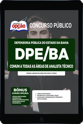 Apostila DPE-BA em PDF - Comum a Todas as Áreas de Analista Técnico