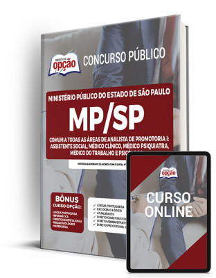 Apostila MP-SP - Comum a Todas as Áreas de Analista de Promotoria I: Assistente Social, Médico Clínico,  Médico Psiquiatra, Médico do Trabalho e Psicólogo