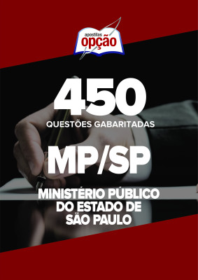 Caderno MP-SP - 450 Questões Gabaritadas