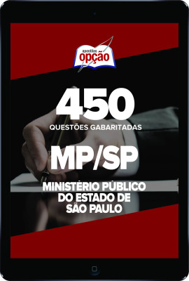 Caderno MP-SP - 450 Questões Gabaritadas em PDF