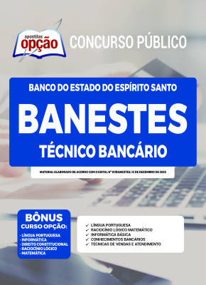 Apostila BANESTES - Técnico Bancário