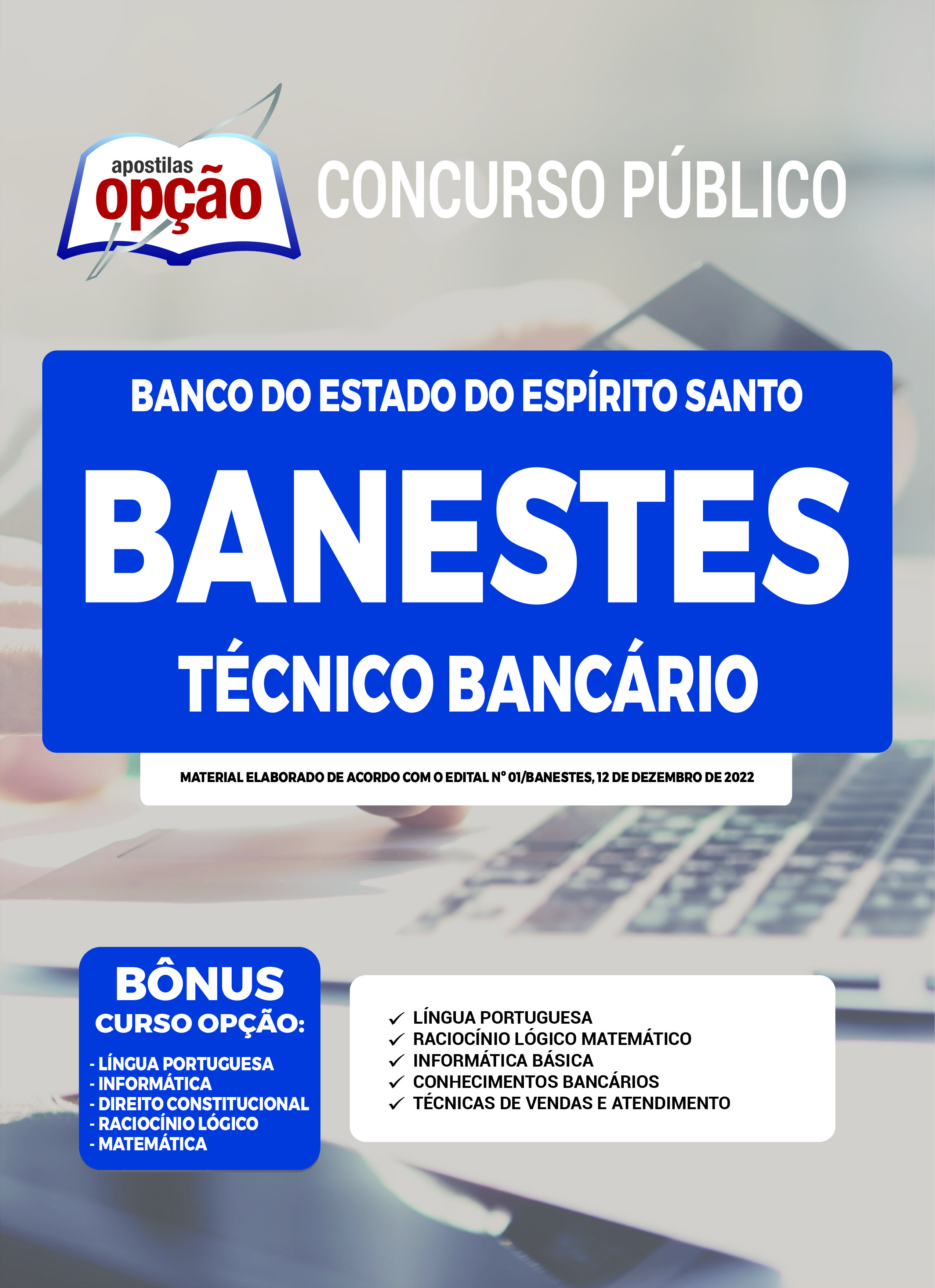 AB25 - BANESTES - Técnico Bancário - Ebook