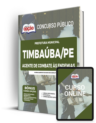 Apostila Prefeitura de Timbaúba - PE - Agente de Combate à Endemias