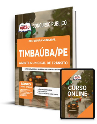 Apostila Prefeitura de Timbaúba - PE - Agente Municipal de Trânsito