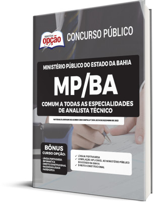 Apostila MP-BA - Comum a Todas as Especialidades de Analista Técnico