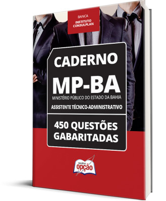 Caderno MP-BA - 450 Questões Gabaritadas