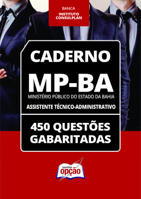 Caderno MP-BA - 450 Questões Gabaritadas