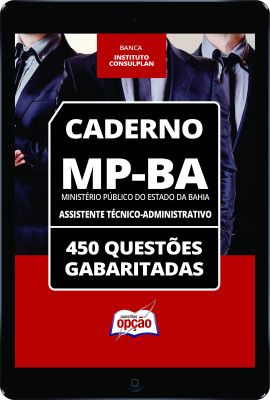 Caderno MP-BA - 450 Questões Gabaritadas em PDF