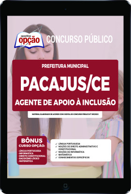 Apostila Prefeitura de Pacajus - CE  em PDF - Agente de Apoio à Inclusão
