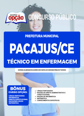 Apostila Prefeitura de Pacajus - CE - Técnico em Enfermagem