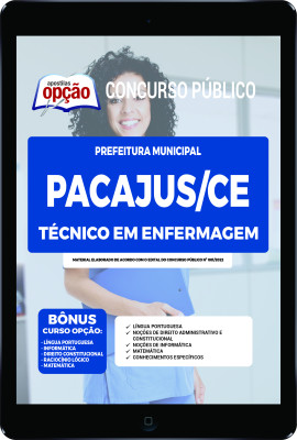 Apostila Prefeitura de Pacajus - CE em PDF - Técnico em Enfermagem