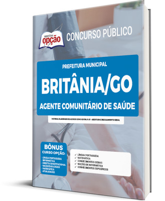 Apostila Prefeitura de Britânia - GO - Agente Comunitário de Saúde