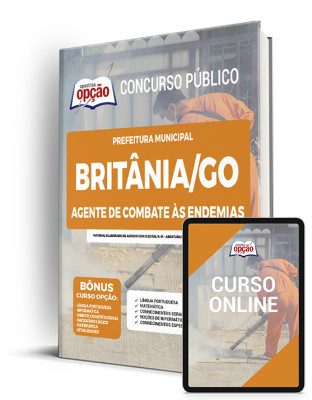 Apostila Prefeitura de Britânia - GO - Agente De Combate às Endemias