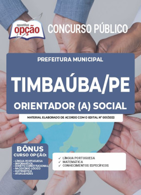 Apostila Prefeitura de Timbaúba - PE - Orientador (a) Social