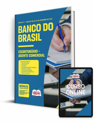 Apostila Banco do Brasil 2023 - Escriturário - Agente Comercial
