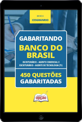 Caderno Banco do Brasil - 450 Questões Gabaritadas em PDF