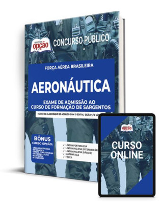 Apostila Concurso Curso de Formação de Sargentos da Aeronáutica 2022