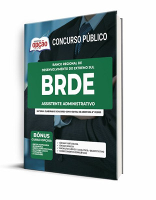 Apostila BRDE - Assistente Administrativo