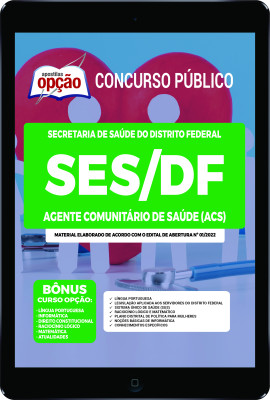 Apostila SES-DF em PDF - Agente Comunitário de Saúde (ACS) 